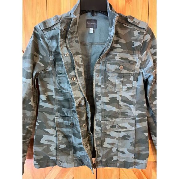 Harper and liv small camouflage jacket. (2100) - Picture 3 of 6